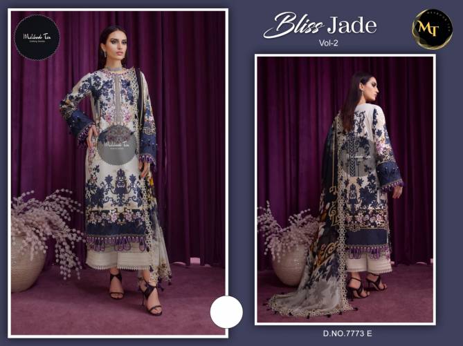 Mehboob Tex Bliss Jade 2 Fancy Ethnic Wear Embroidery Pakistani Suit Collection